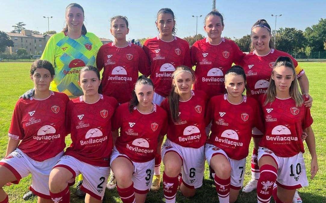 Netta sconfitta in campionato del Perugia calcio femminile