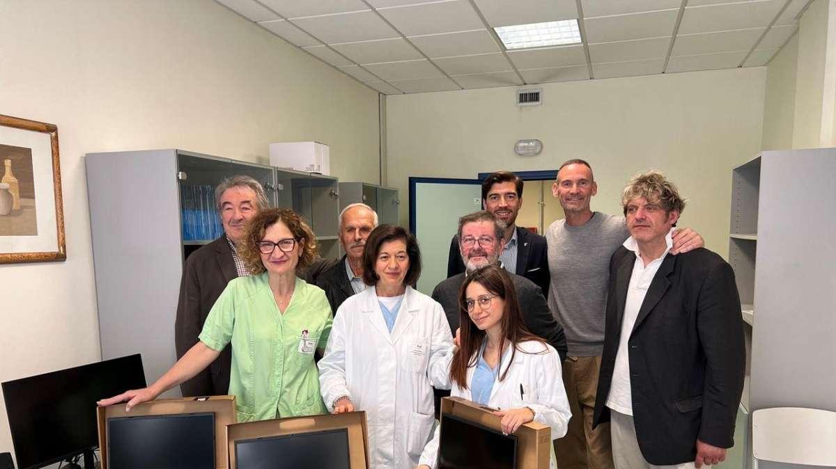 Nuove strumentazioni all'ospedale di Perugia da parte dell'Associazione Giacomo Sintini
