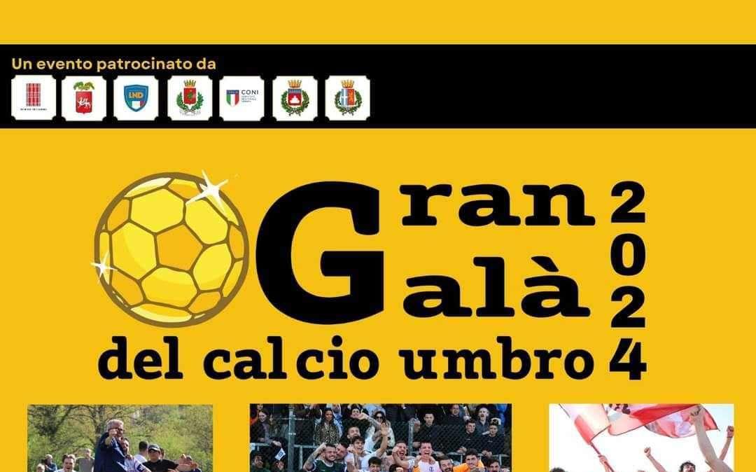 Il 28 maggio ci sarà ad Assisi il "Gran Galà del Calcio Umbro 2024"