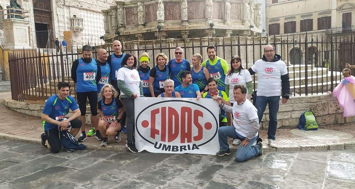 I L'Unatici Ellera Corciano alla Grifonissima sposando l'attività della Fidas Umbria