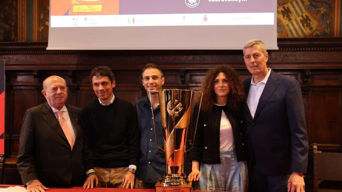 Oggi a Perugia ha fatto tappa l'Eurovolley Tour con Max Colaci protagonista
