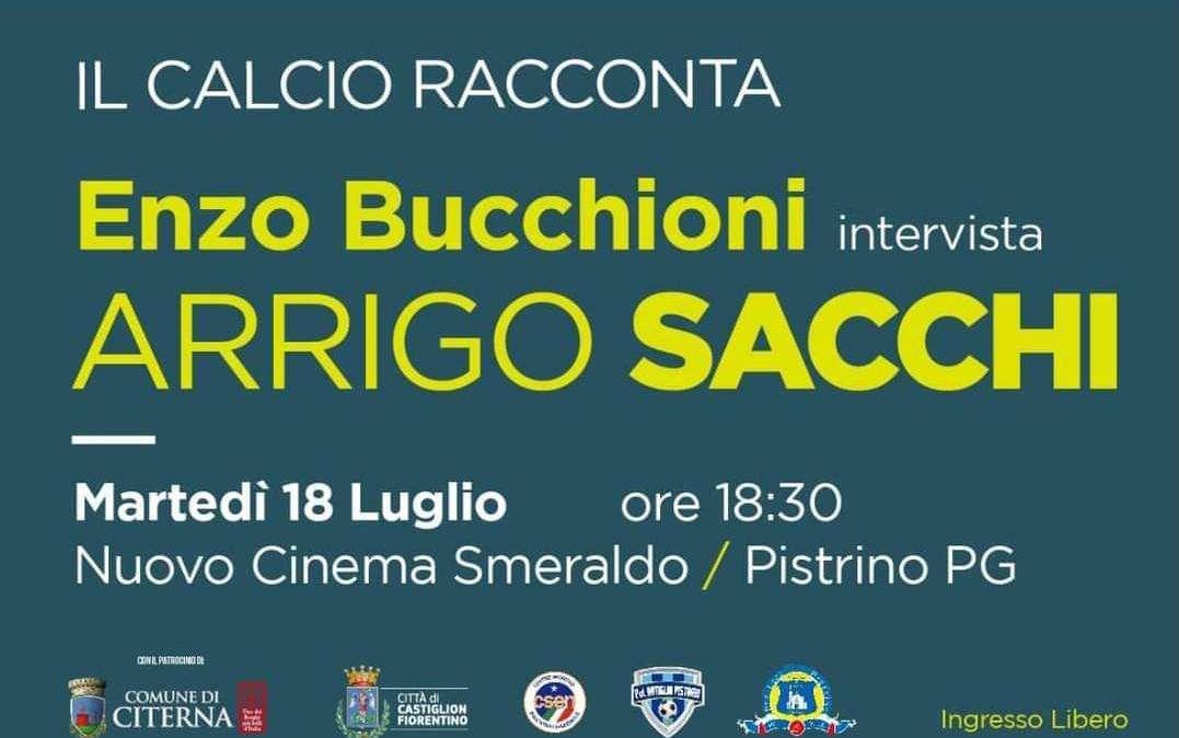 Arrigo Sacchi in Umbria per spiegare il suo calcio: appuntamento il 18 luglio