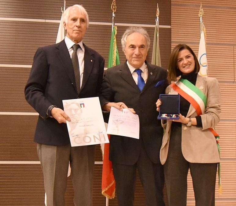 Giuliano Baiocchi e quella gioia per la Stella d’argento al merito sportivo del Coni