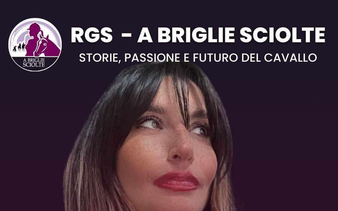 Su RGS la nuova trasmissione che parla di cavalli: Catia Brozzi conduce "A Briglie Sciolte"