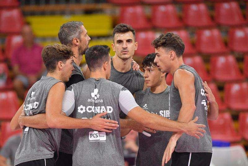 Domani la Sir Susa Vim Perugia in amichevole al PalaBarton contro Macerata