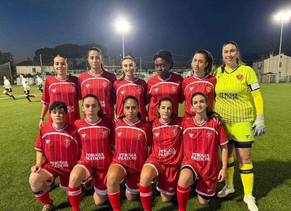 Il Perugia Calcio Femminile in campo contro la Nestor per la Coppa di Eccellenza