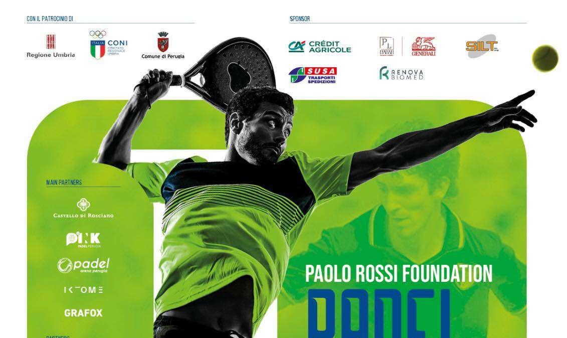 Torneo di padel a Perugia promosso dalla "Paolo Rossi Foundation": andrà tutto in beneficenza