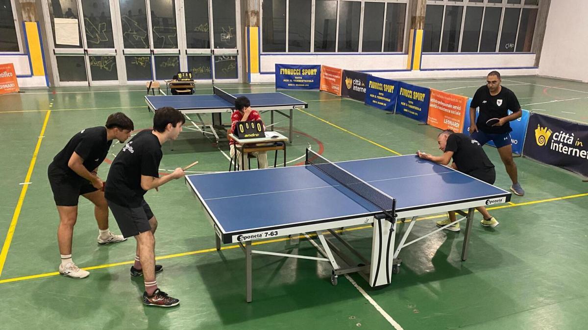 Nella C2 di tennistavolo c'è addirittura il derby di Montegrillo: due squadre del quartiere perugino protagoniste!