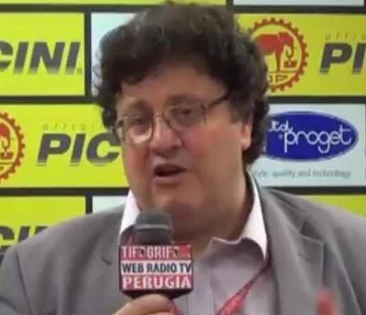 In occasione di Perugia-Vis Pesaro del 15 agosto riparte "A tutto grifo" di Ettore Bertolini