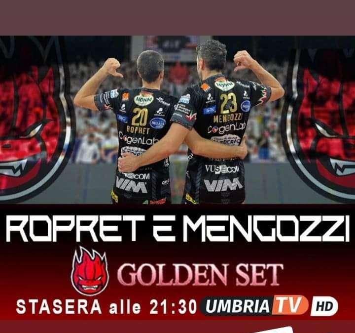 Appuntamento stasera alle 21.30 su Umbria Tv con "Golden Set": tutto sulla Sir Safety Susa Perugia
