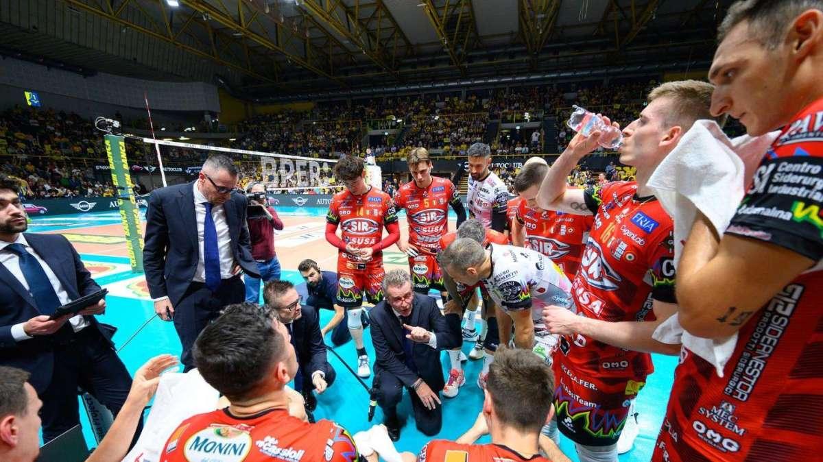 La Sir Susa Vim Perugia si gode il netto successo conquistato al PalaPanini di Modena
