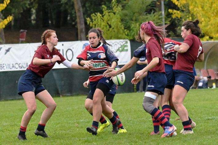 Pareggio in Veneto per le Donne Etrusche del rugby