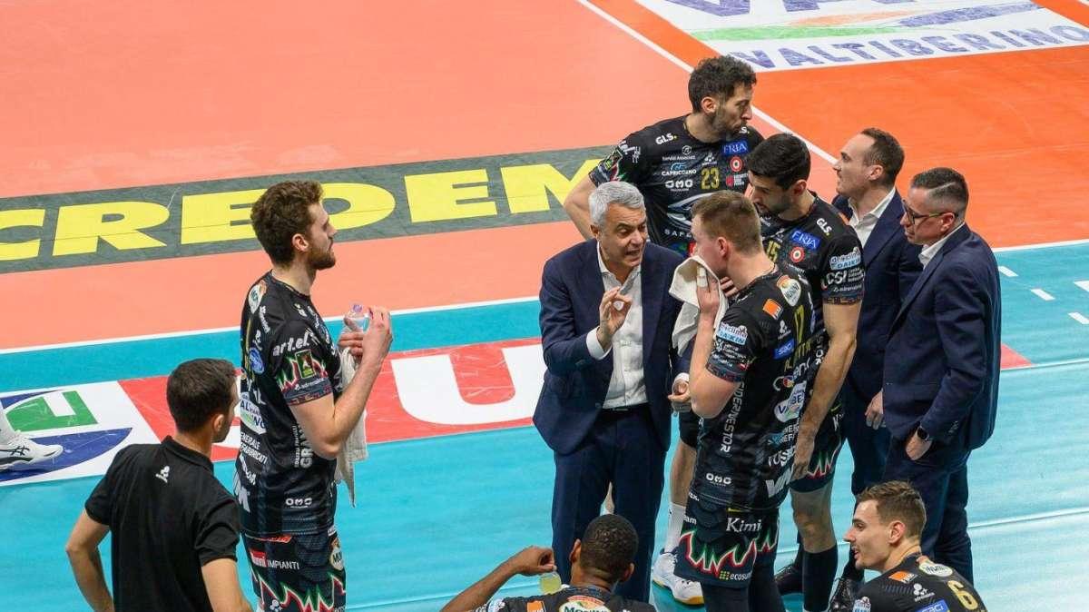 La Sir Safety Susa Perugia pensa alla final four della Coppa Italia