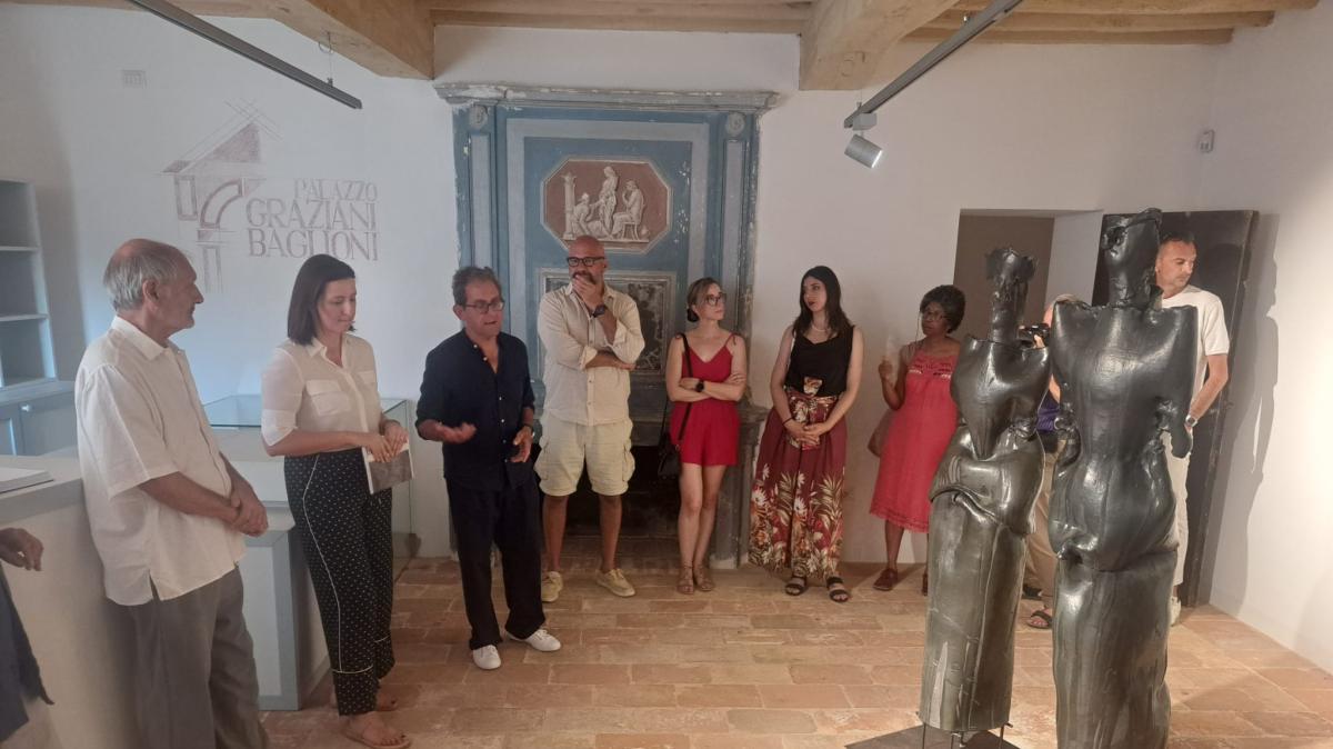 A Palazzo Graziani Baglioni di Torgiano è in corso "Sonnambulismi", mostra personale di Massimo Luccioli