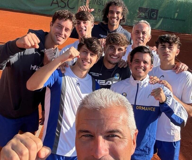 Vittoria dello Junior Tennis Perugia nel campionato di A2: battuta per 5-1 la squadra di Olbia