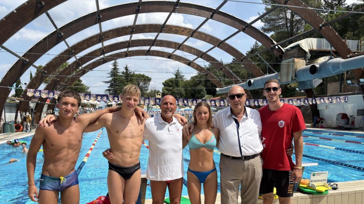 Bilancio positivo per la Libertas Rari Nantes Perugia ai campionati nazionali di categoria di nuoto