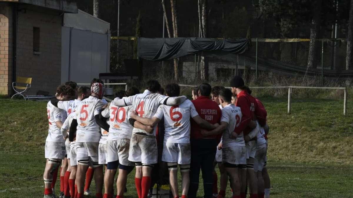 Il Rugby Perugia in campo contro San Donà nel ritorno dei playoff promozione