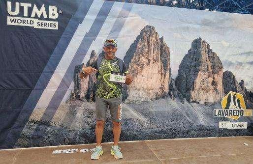 Moreno Piampiano ha corso 16 ore per il traguardo degli 80 km delle Cime di Lavaredo!