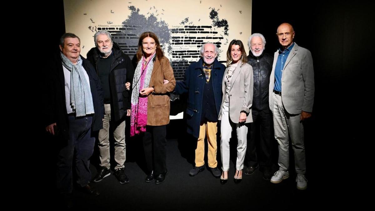 Il progetto "Museo in valigia" al carcere di Capanne: Emilio Isgrò ha incontrato le protagoniste