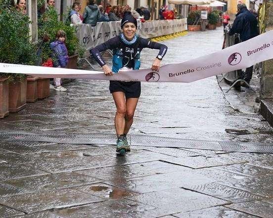 Quanti umbri sul podio alla Brunello Crossing! Francesco Mariani, Pina Deiana, Lorena Piastra e Deborah Piccioni!
