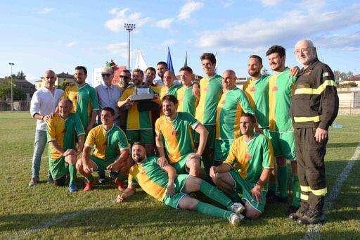 I vigili del fuoco hanno vinto il Torneo dell'amicizia a Città di Castello 