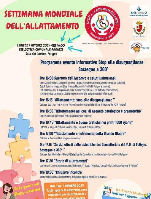 Il consultorio familiare e l' ospedale di Foligno, con le proprie ostetriche orgoglio dell'Umbria: “Stop alle diseguaglianze – Sostegno a 360°”