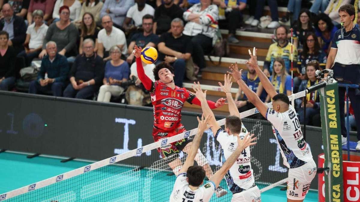 La Sir Susa Vim Perugia si prepara alla sfida contro Trento