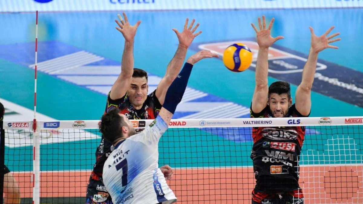 Il calendario della serie di finale scudetto di volley maschile tra Monza e Perugia
