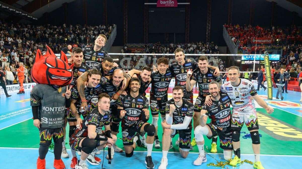 Così la vittoria di ieri sera della Sir Susa Vim Perugia contro Civitanova