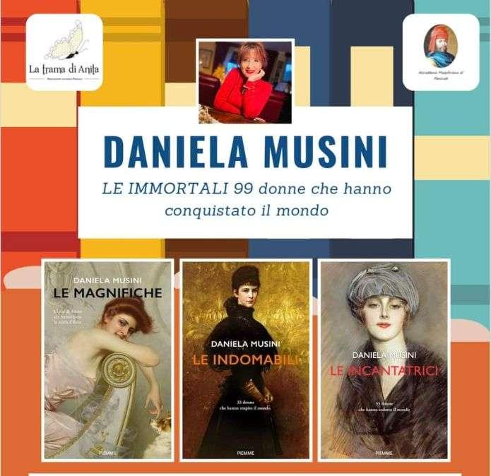 Presentata la trilogia di libri di Daniela Musini dedicate a 99 donne che hanno fatto la storia