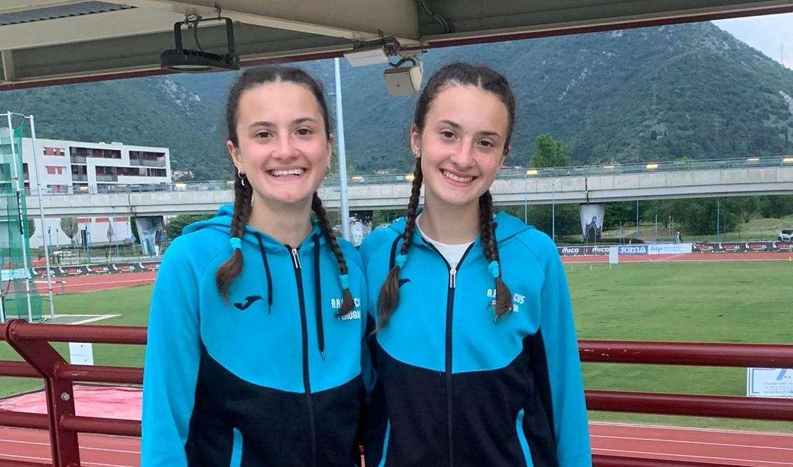 Davvero brave le gemelle Ribigini! Laura ed Elena oro e bronzo tricolore junior nei 10mila metri in pista