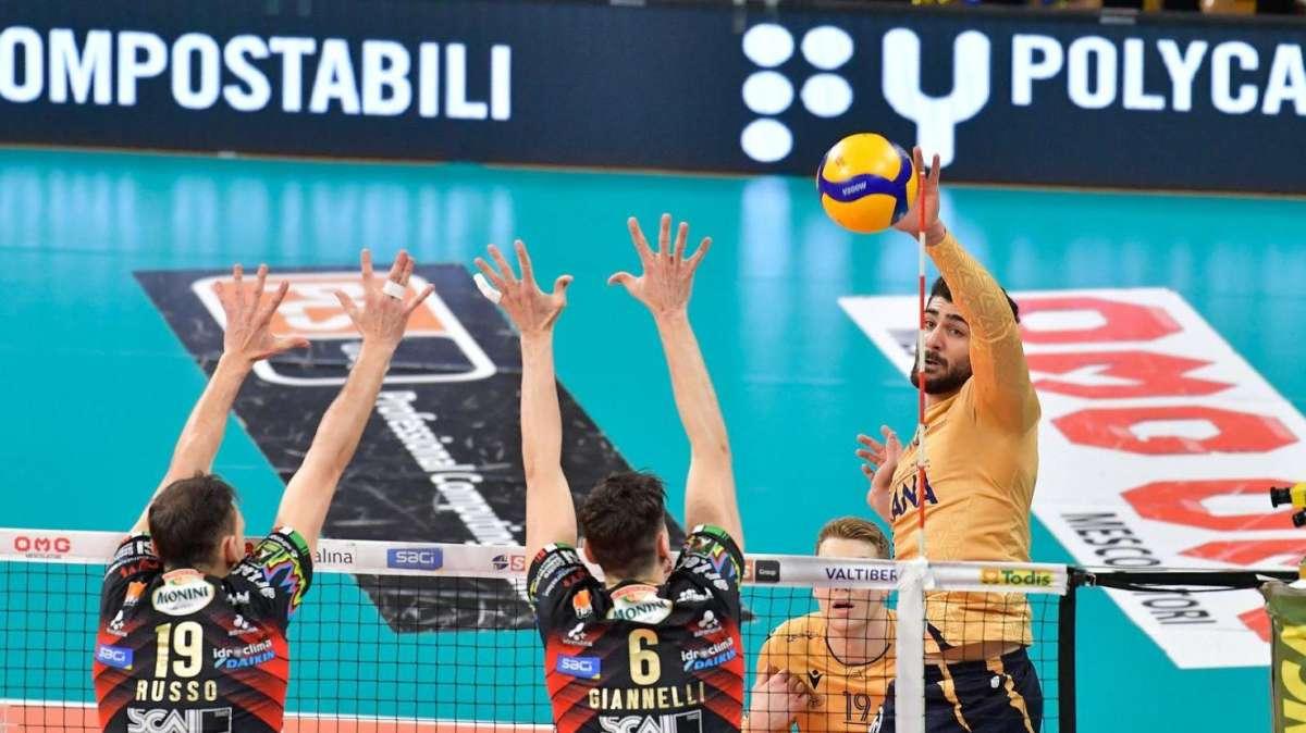 La Sir Susa Vim Perugia si prepara in vista della gara di domenica contro Verona