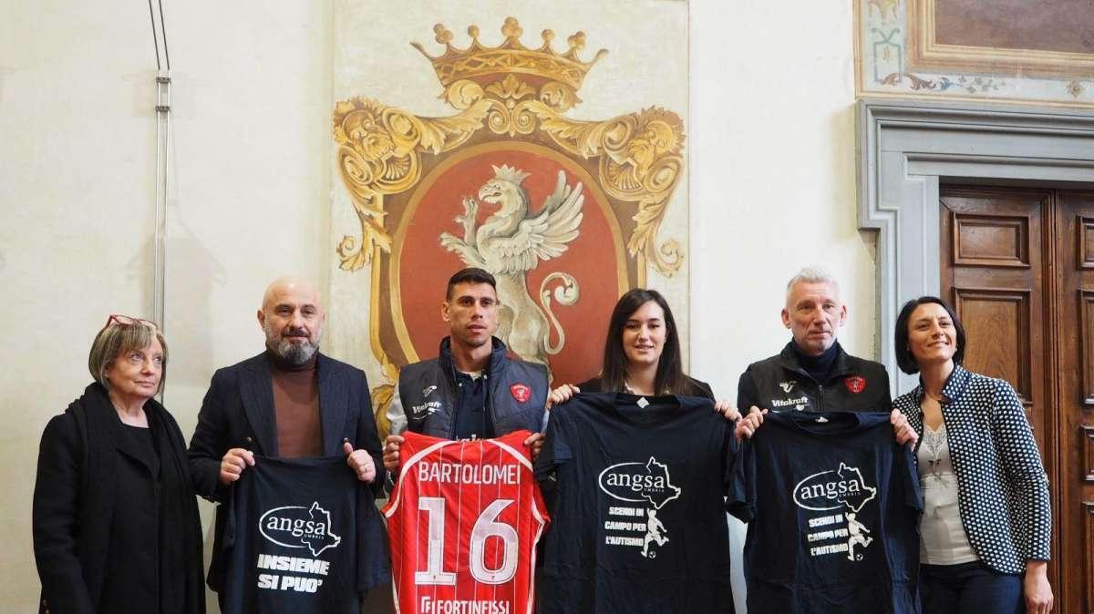 Comune e Perugia Calcio insieme per la Giornata della Consapevolezza sull'Autismo