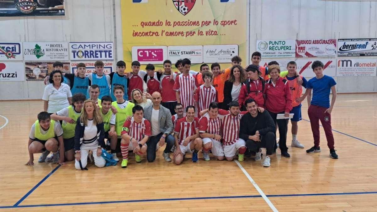 Fair play e solidarietà in campo nel campionato Fisdir tra Pantera Umbertide e Beata Margherita Città di Castello