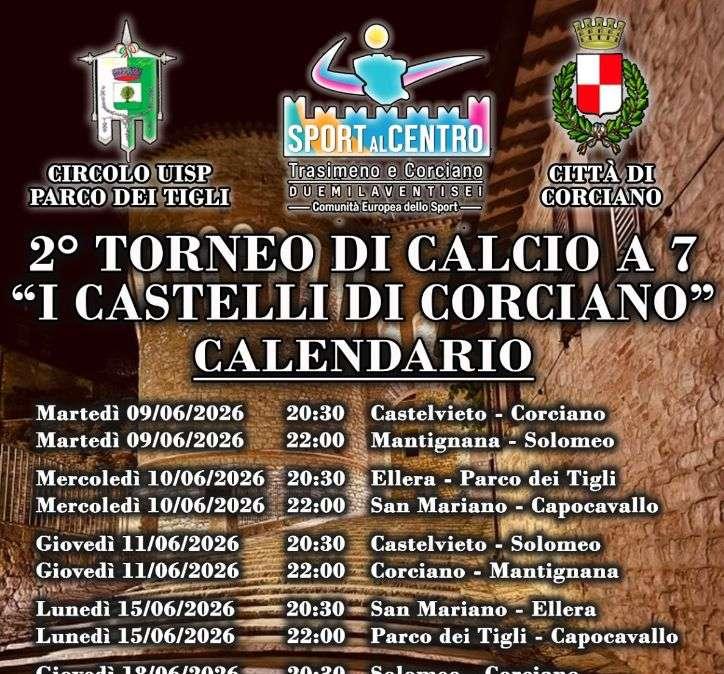 Al Parco dei Tigli con grande interesse è in corso il Torneo dei Castelli di Corciano