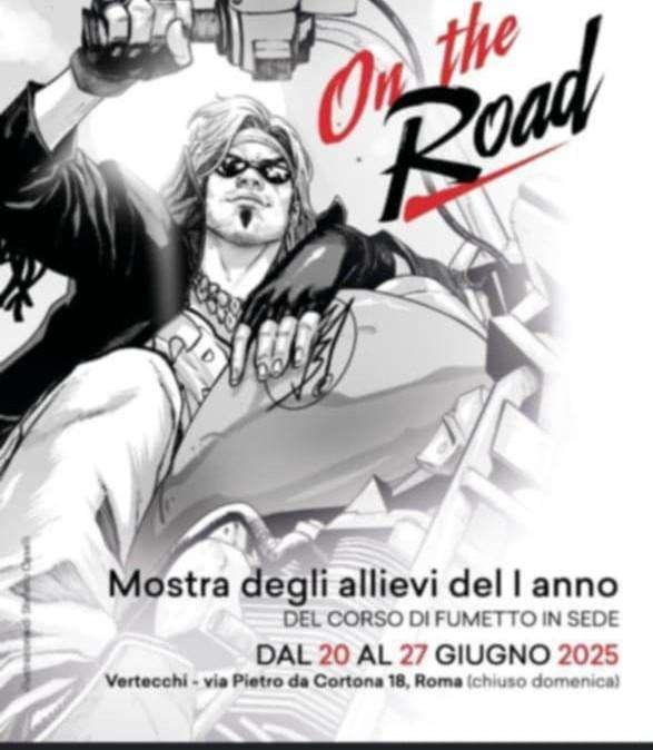 Il derutese Aldemiro Tomassimi espone in una collettiva a Roma i propri fumetti