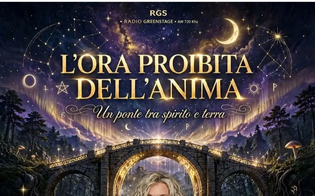 Appuntamento stasera alle ore 21, come ogni mercoledì, su RGS Radio, con "L'ora proibita dell'anima" condotta da Roberta Misciglia