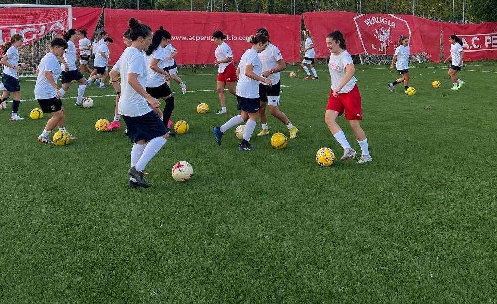 E' ripresa anche l'attività del Perugia calcio femminile in vista del campionato di Serie C