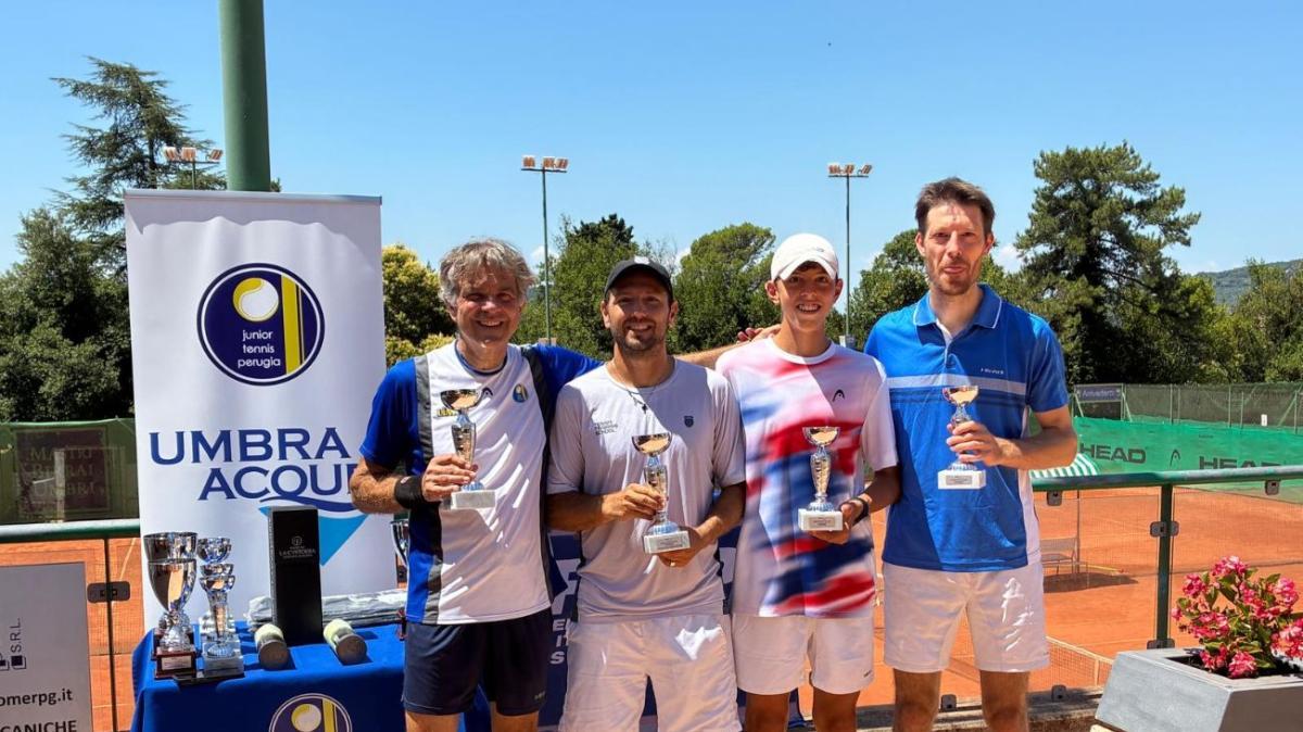 Conclusi allo Junior Tennis Perugia i campionati umbri di Terza categoria