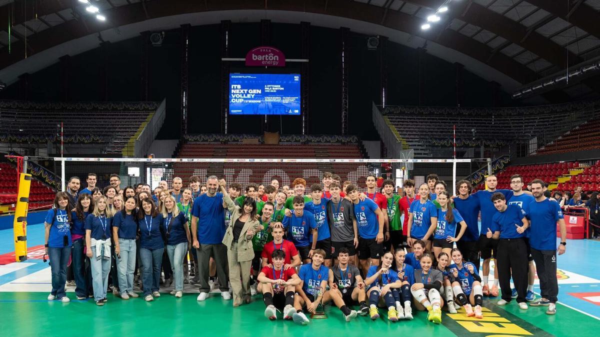 Ospitata al PalaBarton di Perugia la seconda Its Next Gen Volley Cup con centinaia di studenti