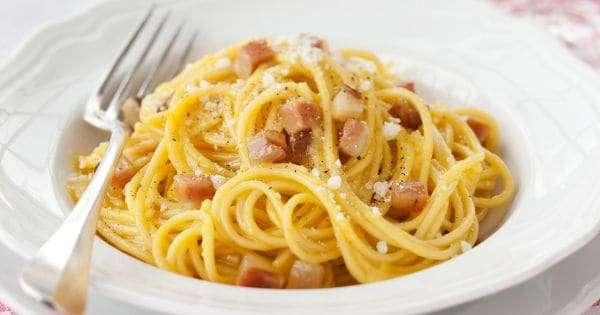 E voi oggi avete pranzato con la carbonara? E' la festa di uno dei piatti più amati dagli italiani