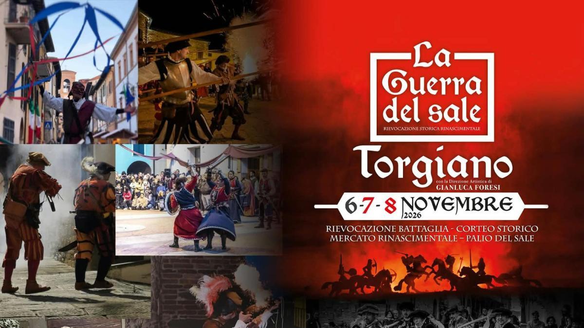 Dal 6 all'8 novembre torna a Torgiano la "Guerra del sale": venerdì 30 ottobre ci sarà la presentazione del programma