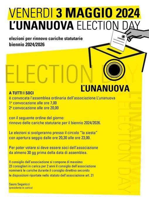 Ellera al voto: i risultati delle elezioni dell'associazione L'Unanuova
