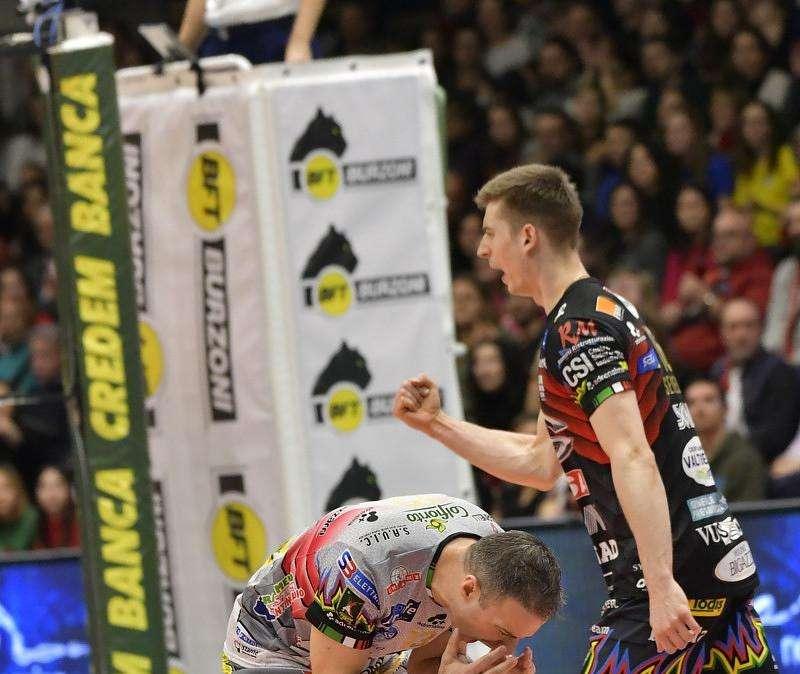 Clamorosa sconfitta a Piacenza della Sir Susa Vim Perugia in campionato 