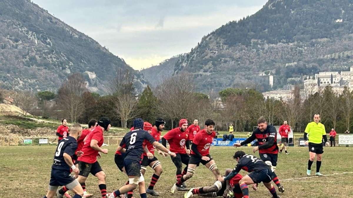 Il Rugby Gubbio nettamente sconfitto in casa dalla capolista Romagna