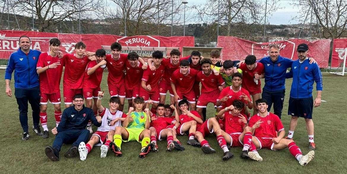 Under 16: Perugia-Juve Stabia 2-0 per la terza vittoria consecutiva dei grifoncelli
