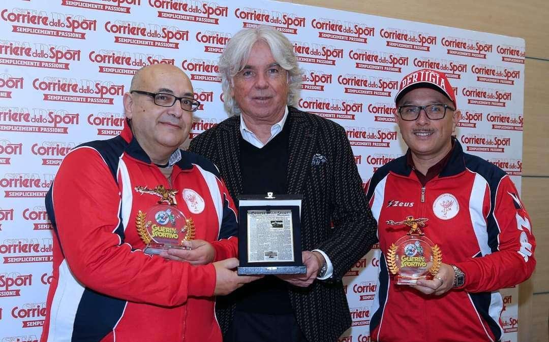 Una bella soddisfazione per il Subbuteo Perugia: premiato da Ivan Zazzaroni
