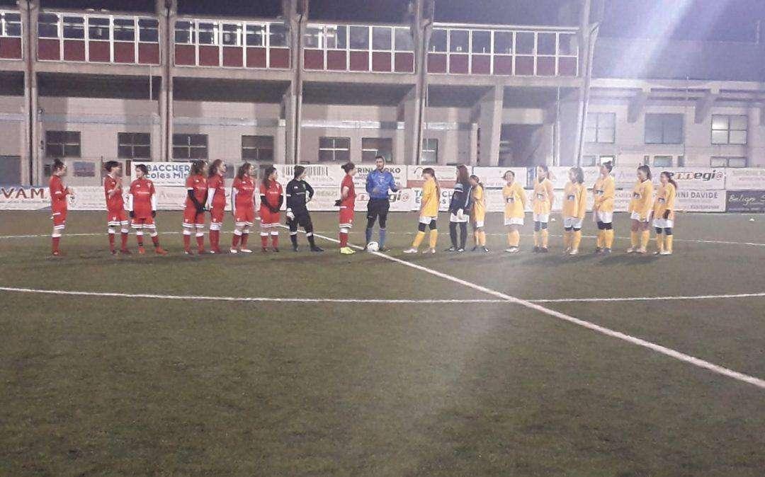Goleada dell'Under 15 del Perugia calcio femminile contro la Vis Pesaro
