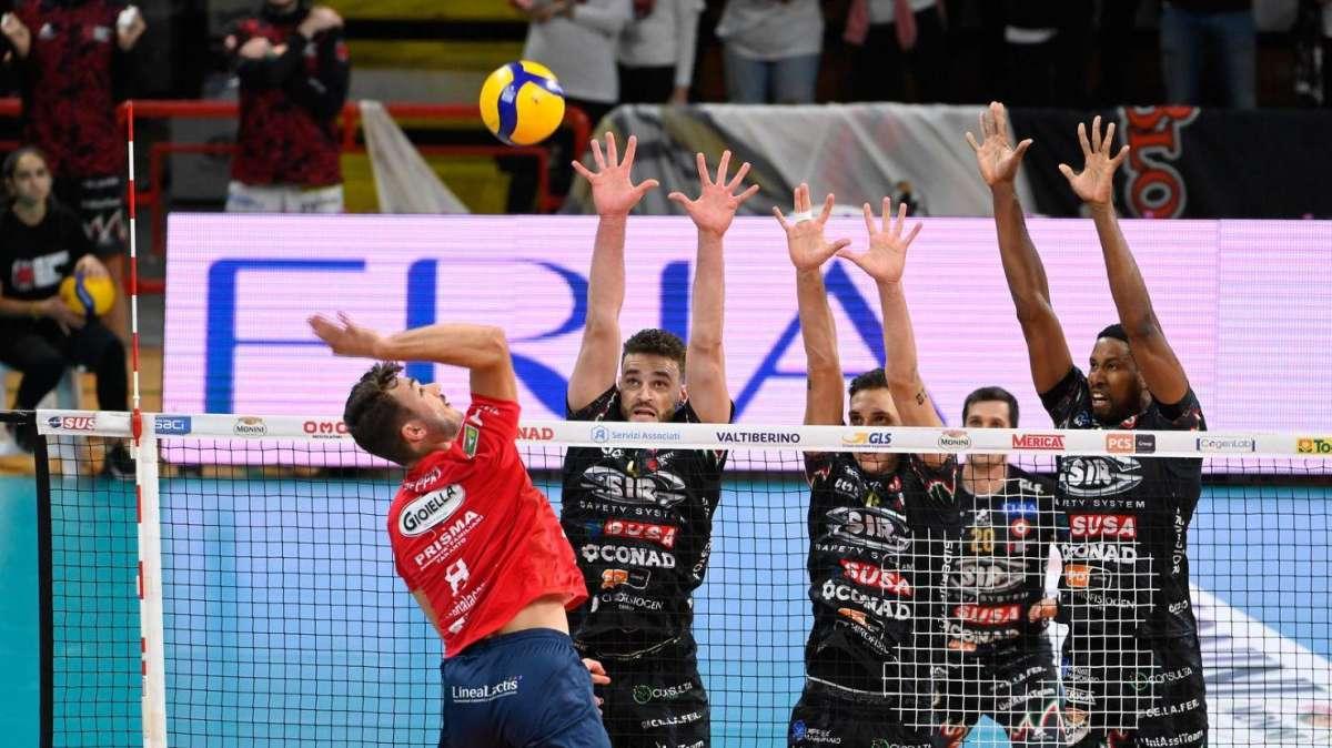 La Sir Safety Susa Perugia pronta per la sfida di campionato a Taranto