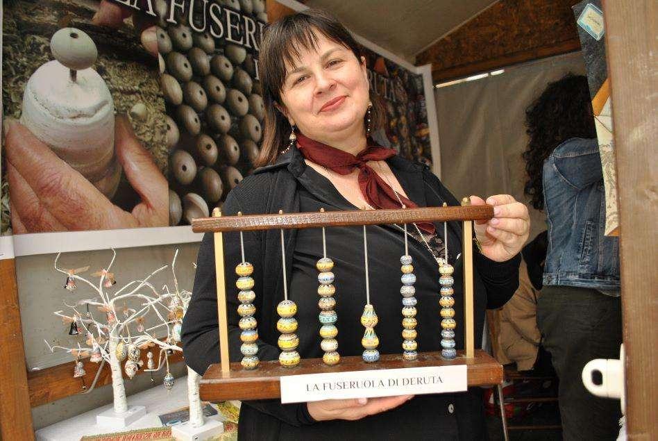 Grazie ad Anna Lisa Piccioni l'Umbria protagonista alla "Fiera Creattiva" di Bergamo